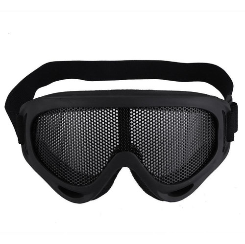 X400 Tactics Mesh Goggles Lentes De Acero Sunglass Airsoft O