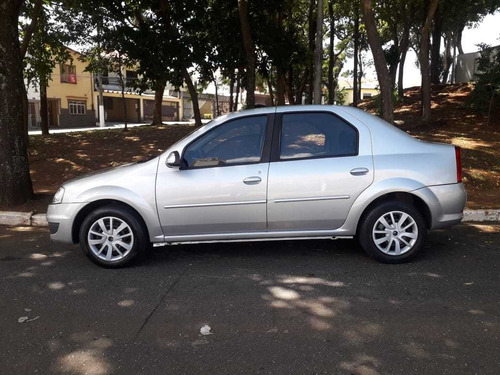 Renault Logan Expression 1.0 16v Prata 2013 Completo Doc Ok