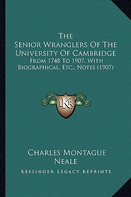 Libro The Senior Wranglers Of The University Of Cambridge...