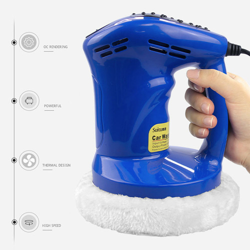 Pulidora Amortiguadora, Kit De Encerado Para Automóviles Elé