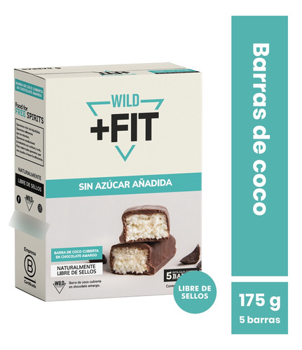 Wild Fit Coco 5 Unidades