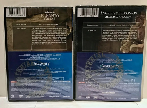 Paquete De 12 Documentales Dvds De Discovery Channel, Nuevos