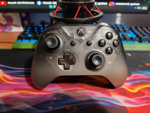 Control Phantom Black Xbox One Negro (Reacondicionado)