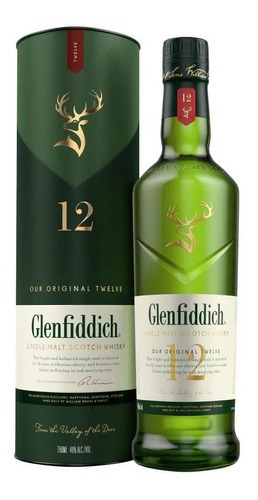 Whisky Glenfiddich 12 Años 750Ml