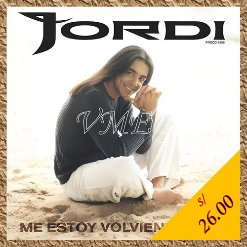 Vmeg Cd Jordi 1998 Me Estoy Volviendo Loco