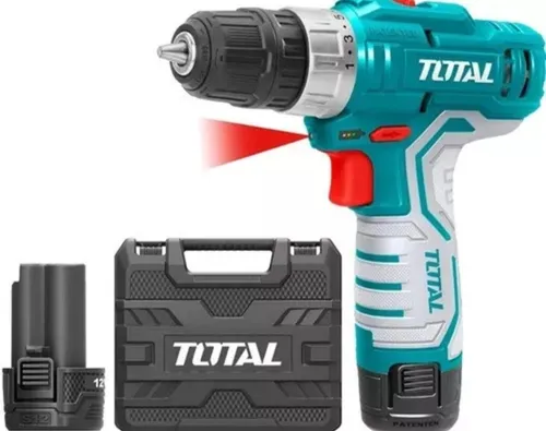 Taladro Inalambrico De Impacto 10mm 12v Total Tidli1232-7