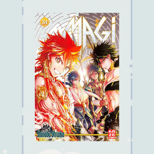 Manga Magi - The Labyrinth Of Magic Tomo 34