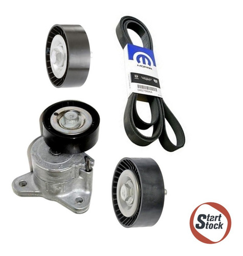 Imagen 1 de 7 de Kit De Correa Poli V Mopar Journey / Compass / Patriot 2.4