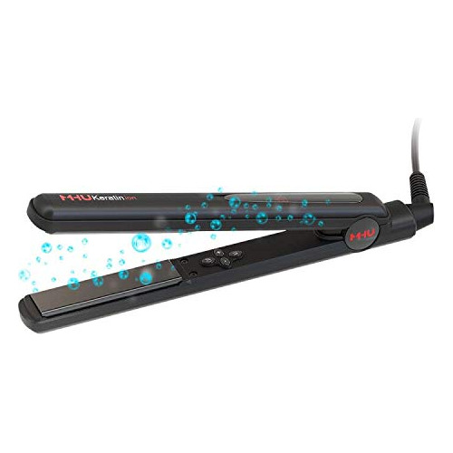 Mhu Hair Calor Instantaneo De 1 Pulgada, Placas Flotantes...