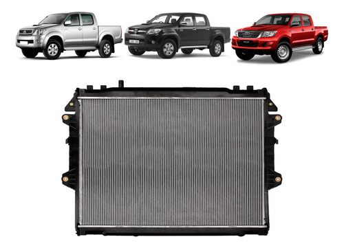 Radiador Toyota Hilux 2009 2010 2011 2012 2.5 Caja Manual