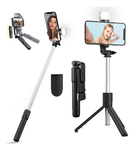 Estabilizador Celular Gimbal Selfie Stick Tripode Mando