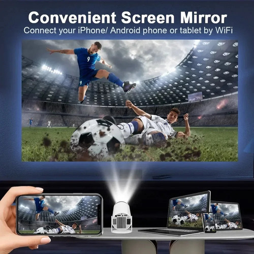 Proyector Portatil Smart Tv Android Netflix Youtube Full Hd