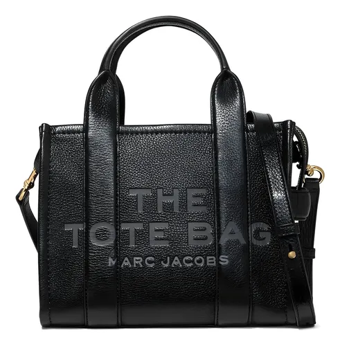 comprar Bolsa The Leather Mini Tote Marc Jacobs H009l01sp21 Negro