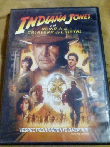 Dvd Indiana Jones Y El Reino De La Calavera De Cristal