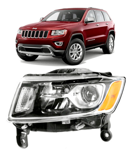 2014-2015-2016 Jeep Grand Cherokee Faro Foco Unidad Nueva Lh