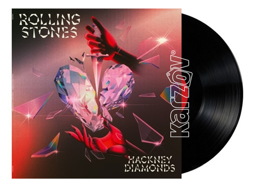 The Rolling Stones Hackney Diamonds Importado Versão em Vinil Lp do Álbum Padrão