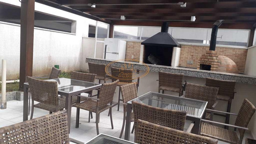 Apartamento Com 1 Dormitório(s) Localizado(a) No Bairro Vila Mathias Em Santos / Santos - 6709