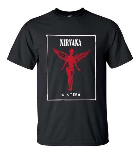 Playera Nirvana In Utero Banda Musica 381