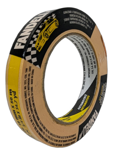 Masking Tape Automotriz Fandeli 18mm(3/4 PuLG.) X 50m 74835