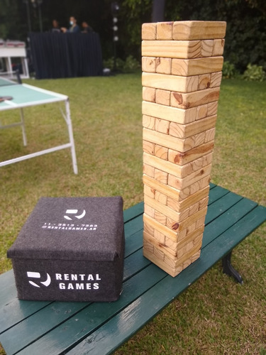Imagen 8 de 10 de Alquiler De Juegos Tejo Metegol Ping Pong Jenga Cancha Pool