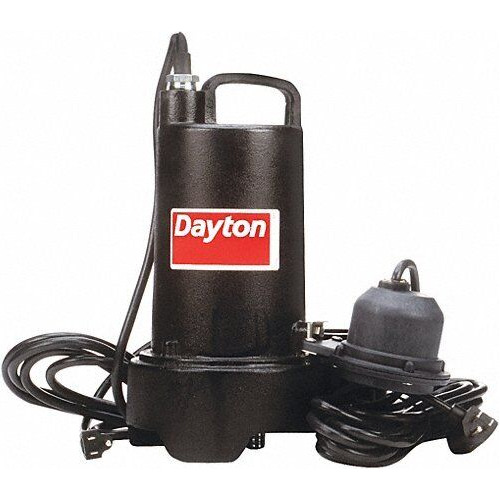 Dayton 3bb79 Submersible Sump Pump, 1/2 Hp, 120v Ac, 9.8 Zze