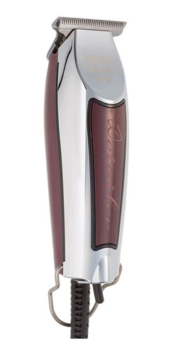 Recortadora Wahl Professional 5 Star Detailer 8081 bordó y plateada 220V