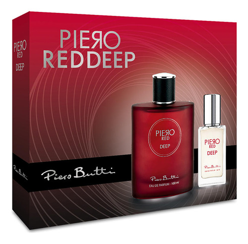 Set Perfume Piero Red Deep Edp + Miniatura Piero Butti