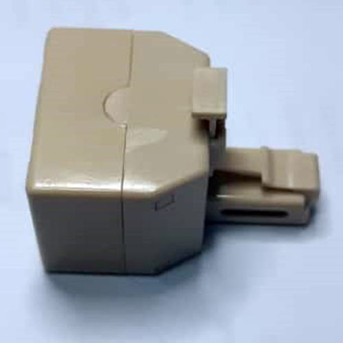 Imagen 4 de 4 de Conector Telefónico Tipo T Rj11 (5 Unid)