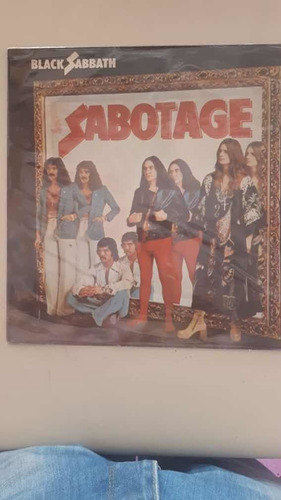 Lp Black Sabbath ( Sabotage) 1 Edición Argentina