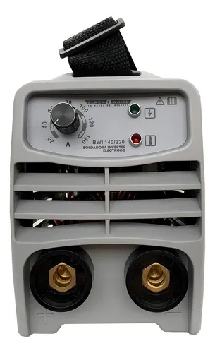 Soldadora inverter Black & White BWI140/220 color negro/blanco