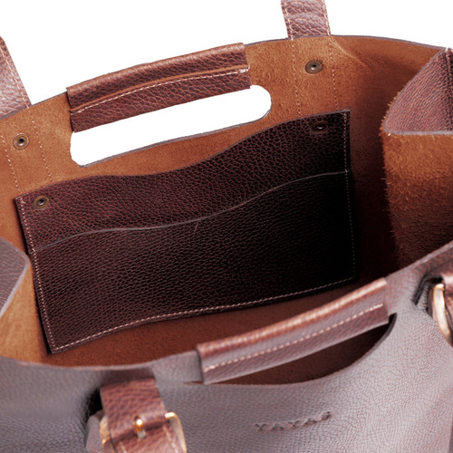 Bolsa Dama Bolsas Mujer Bolsa Tote Bag Julia Piel Yayas Color Cognac