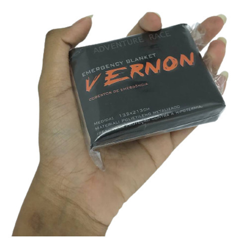 Manta De Emergência Vernon Aztec Cobertor Térmico Isolante