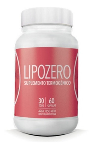 Nutremax Lipozero 60 Cápsulas Suplemento Termogénico