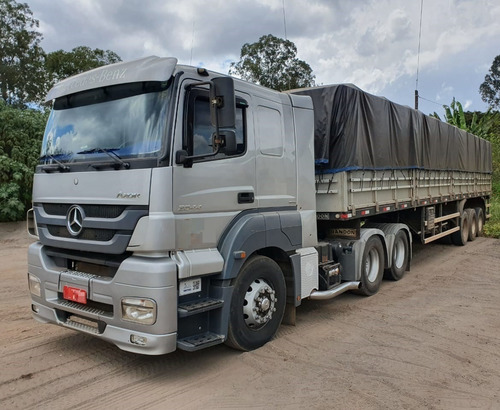 Mercedes-benz Axor 2544 6x2 Ano 2014 Cavalo Trucado