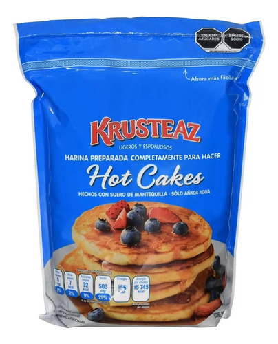 Krusteaz Harina Para Hot Cakes 2paquetes De 4.53kg