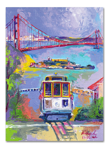 San Francisco 2 Por Richard Wallich - Lienzo Decorativo Para