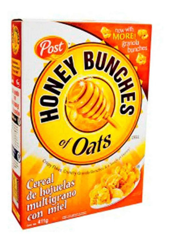 Cereal Post Honey Bunches Of Oats Roasted 411g