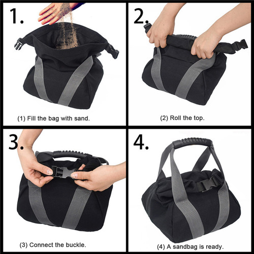 Levantamiento De Pesas Con Bolsa De Arena VacĂa, Ejercicio F