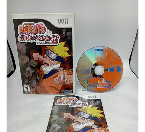 Juego Naruto Clash Of Ninja Revolution 2 Para Wii 