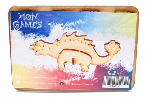 Imagen 3 de 5 de Para Armar - Xion Games Cartoons - Anquilosaurio