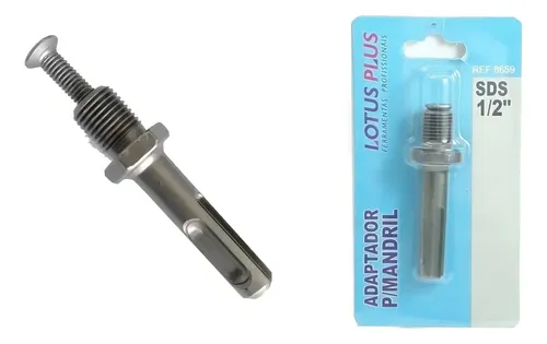 Adaptador Mandril SDS Plus 1/2 Pol Lotus Ref8659 Furadeira