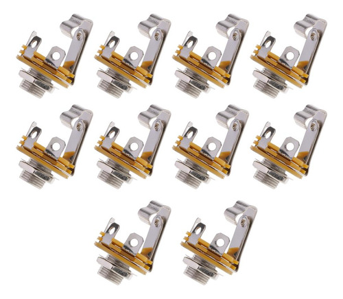 Conector Hembra De Audio 6 Piezas