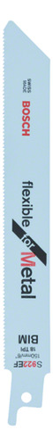 Pack X2 Hojas Sierra S922ef Sable Flexible for Metal Bosch