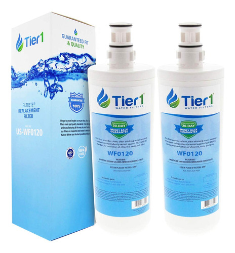 Tier1 Repuesto Para Filtro De Agua Estandar 3us-af01, Paquet