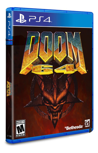 Doom 64 Ps4 Sellado Limited Run Games + Protector Plastico