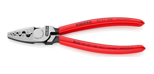 Knipex (9771180) Pinza Ponchadora Semicircular P/terminales 