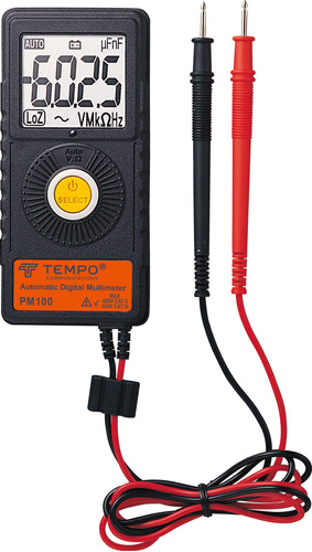 Tempo Communications Pm100 Multimetro De Bolsillo Ultra Port