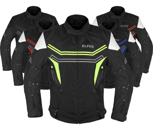 Chaqueta Alpha Cycle Gear Para Motocicleta, Transpirable, Co