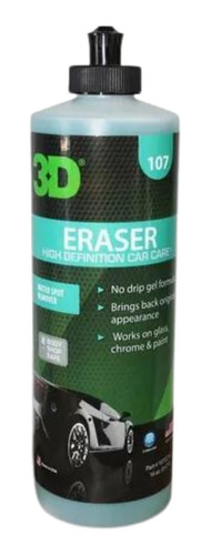 Eraser Gel 3d Remueve Marcas De Agua Sarro Lluvia Acida 16oz