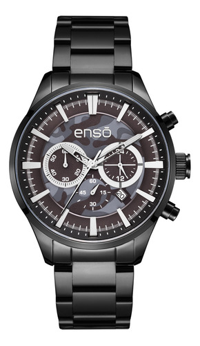 Reloj De Pulsera Enso Para Hombre Ew1056g3 Negro